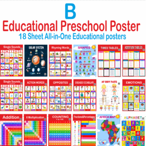 18B  Educational posters for children