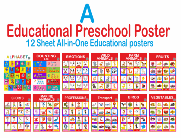 Educational posters for children