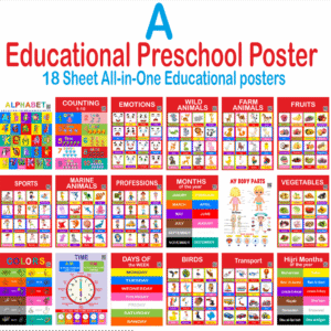 18 Educational posters for children
